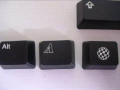 Amiga key caps