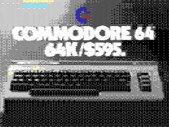 C64 TV reclame op je C64