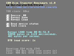 CBM Disk Transfer Benchmark v1.1