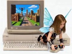 Choppergirl - Amiga 1000