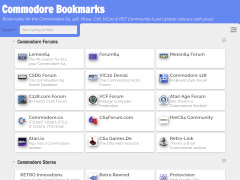 Commodore Bookmarks