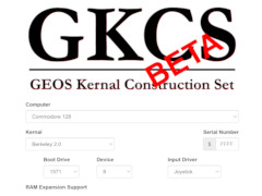 GEOS Kernal Construction Set - C128