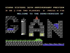 Giana-Sisters 30th Anniversary - C64