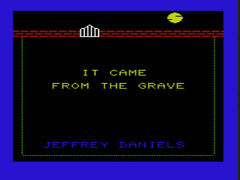 It Came From the Grave - VIC20