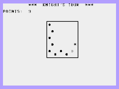 Knight's Tour - Plus/4