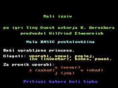 Mali izziv - C64