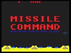 Arcade Missile Command - Amiga