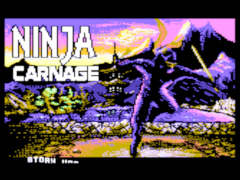 Ninja Carnage - C64