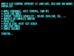 Node-M Terminal Emulator - C128