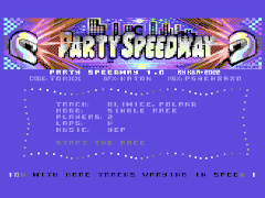 Party Speedway - C64
