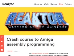 Amiga - assembly programming