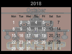 Retro Commodore - kalendarz 2018