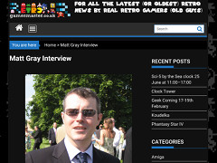 Matt Gray interview - Retrogamesmaster