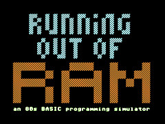 Running out of RAM - C64