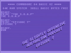 The SOAP podcast #7: C64