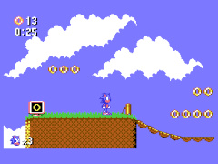 Sonic the Hedgehog - C64/128 + REU