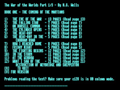 The War of the Worlds & The Adventures of Sherlock Holmes - C128