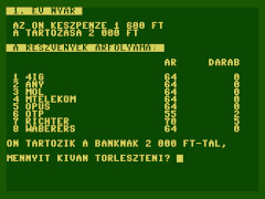 Tozsde BET verzio - Plus/4