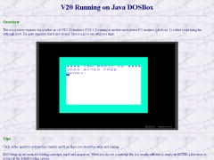 V20 - Java DOSBox